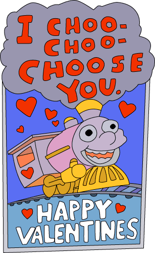 I choo-choo-choose you!