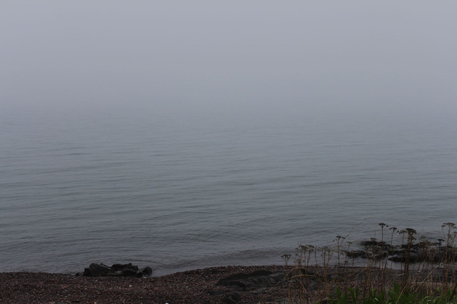 Lake Superior in the fog