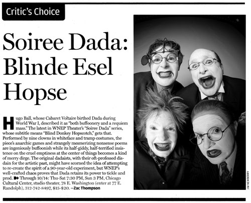 Chicago Reader - Soiree DADA