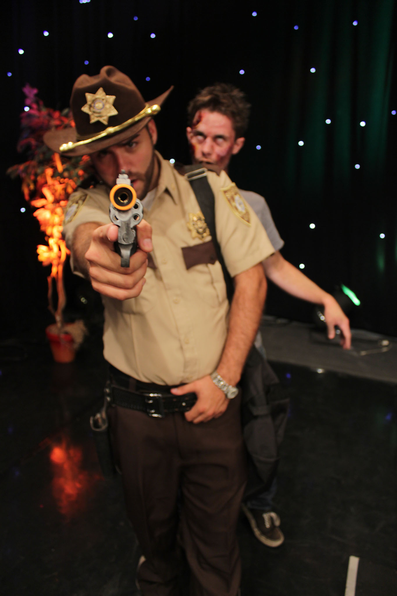 Look out, Sheriff!