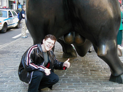 Shaun on Wall Street